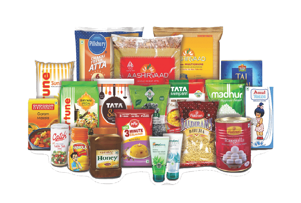 Grocery staples assortment